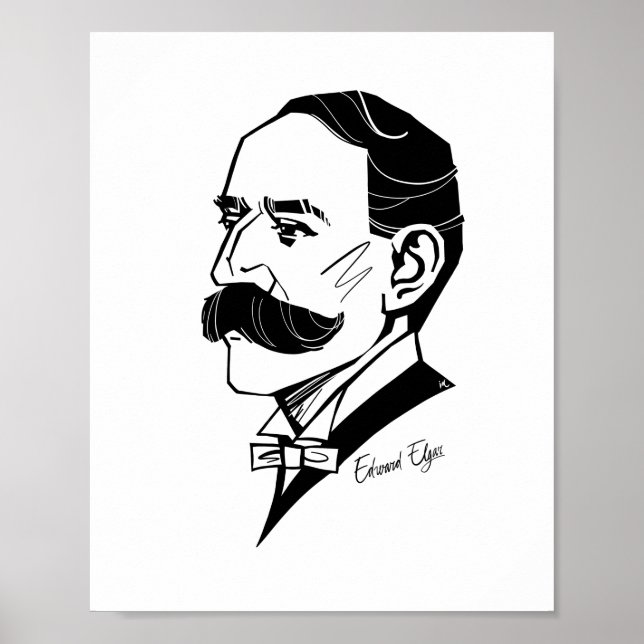 Poster Edward Elgar (Frente)