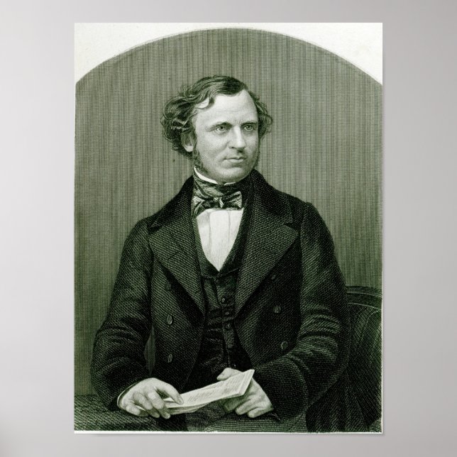 Pôster Edward Henry Smith Stanley, Lord Stanley (Frente)