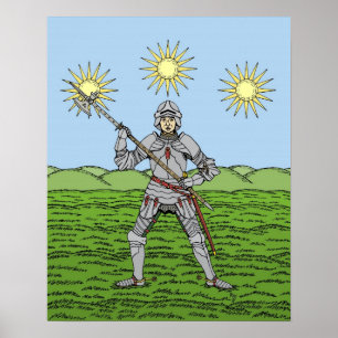 Pôster Edward IV em Plate Armor