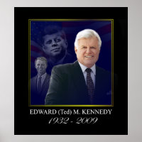 Edward Kennedy com Jack e Bobby