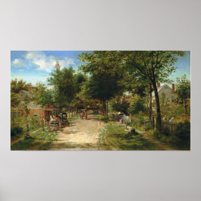 Poster Edward Lamson Henry The Country Store (Frente)