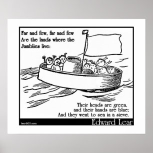 Poster Edward Lear's The Jumblies