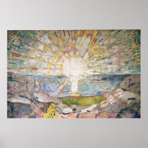 Poster Edward Munch Art Painting