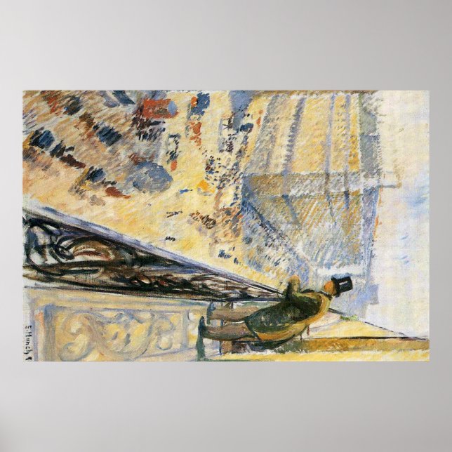 Pôster Edward Munch Art Painting (Frente)