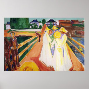 Pôster Edward Munch Art Painting