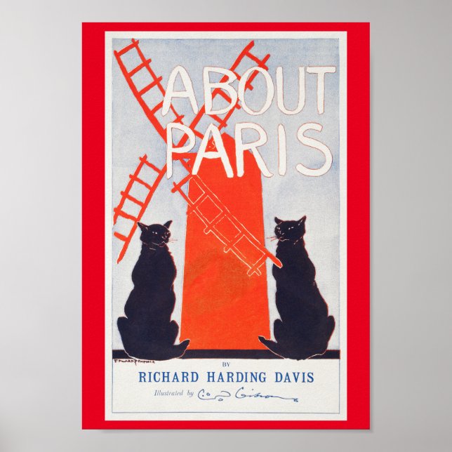Poster Edward Penfield Paris (Frente)