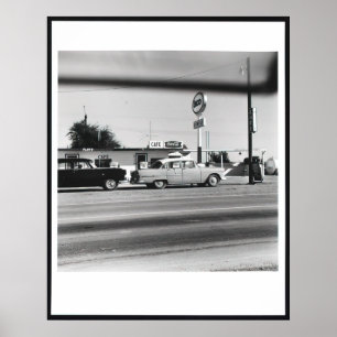 Poster Edward Ruscha - Enco - Conway, Texas (de Five Vi