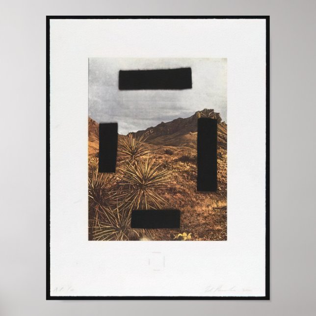 Poster Edward Ruscha - Laço em torno de seu pescoço (País (Frente)