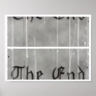 Poster Edward Ruscha - O Fim #1 - 1993