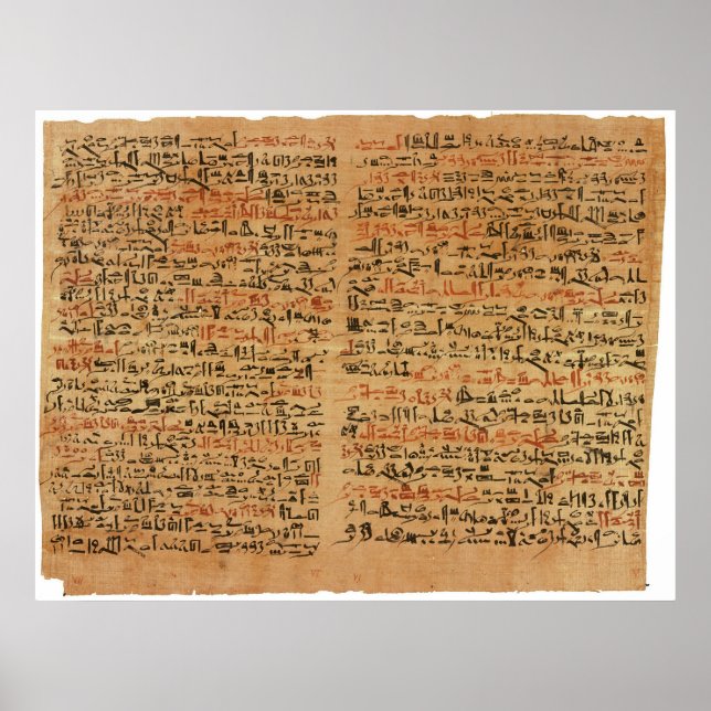 Pôster Edwin Smith Papyrus (Frente)