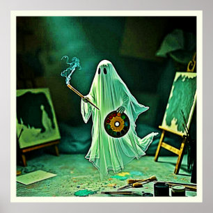 Poster Eerie Masterícula de artista fantasma