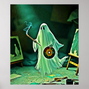 Poster Eerie Masterícula de artista fantasma