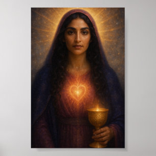 Poster Eetéal Mestre Crescente Mary Magdalene