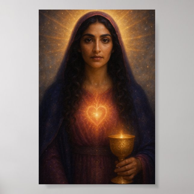 Poster Eetéal Mestre Crescente Mary Magdalene (Frente)