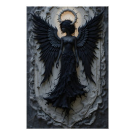 Pôster Eethal Angel Silhouette