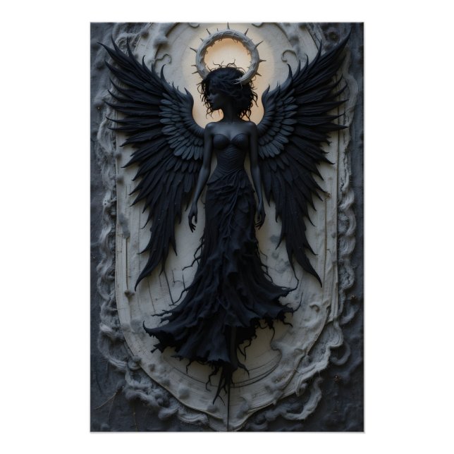 Pôster Eethal Angel Silhouette (Frente)