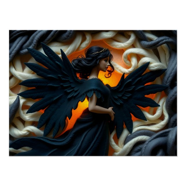 Pôster Eethal Felt Angel (Frente)