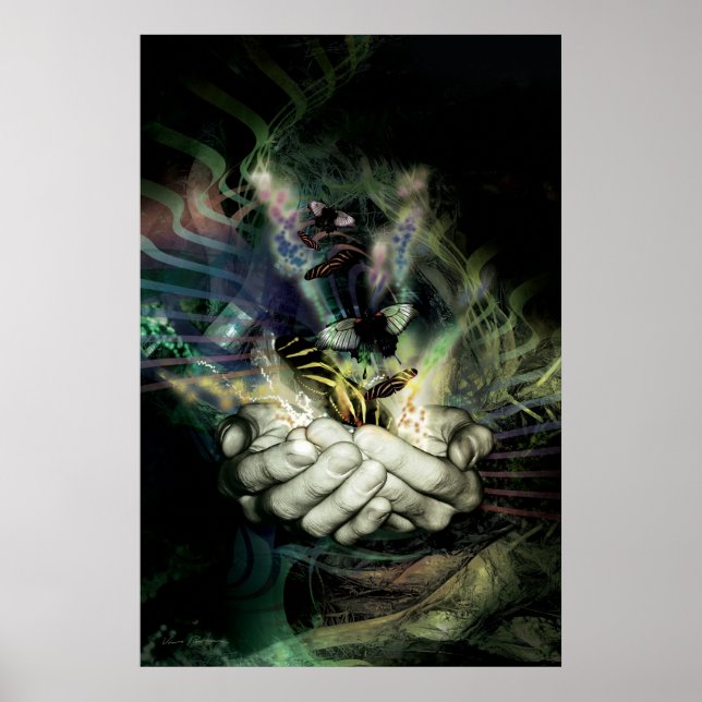 Pôster efeito borboleta 1 (Frente)