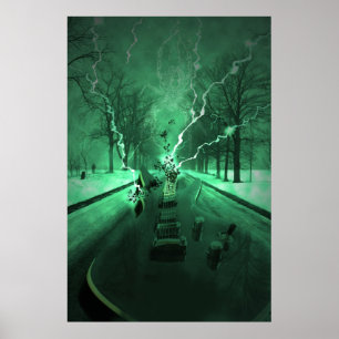 Poster Efeito da viagem por estrada