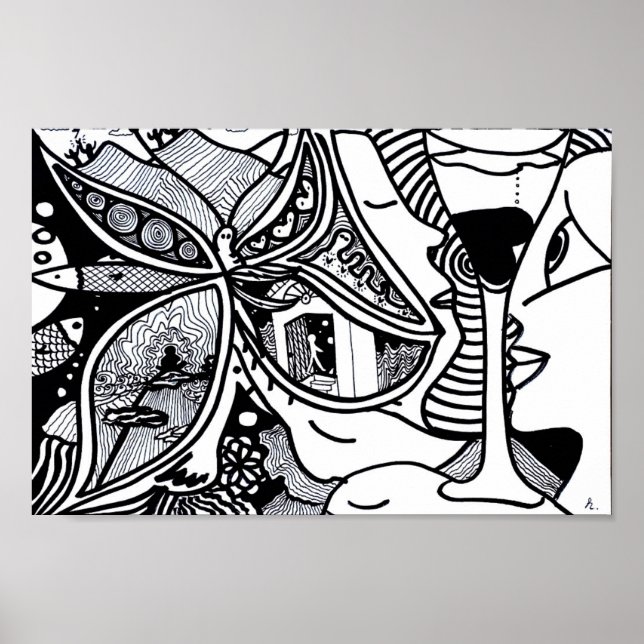 poster "EFEITO DE BORDA" (Frente)