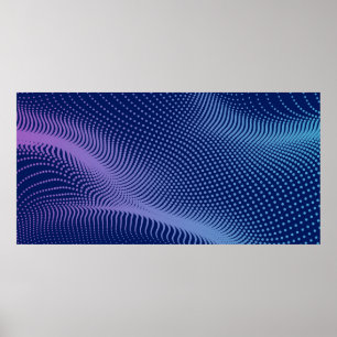 Poster Efeito de malha de meio tom de safra. Abstrato bac