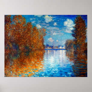Poster Efeito do outono no Argentina por Claude Monet