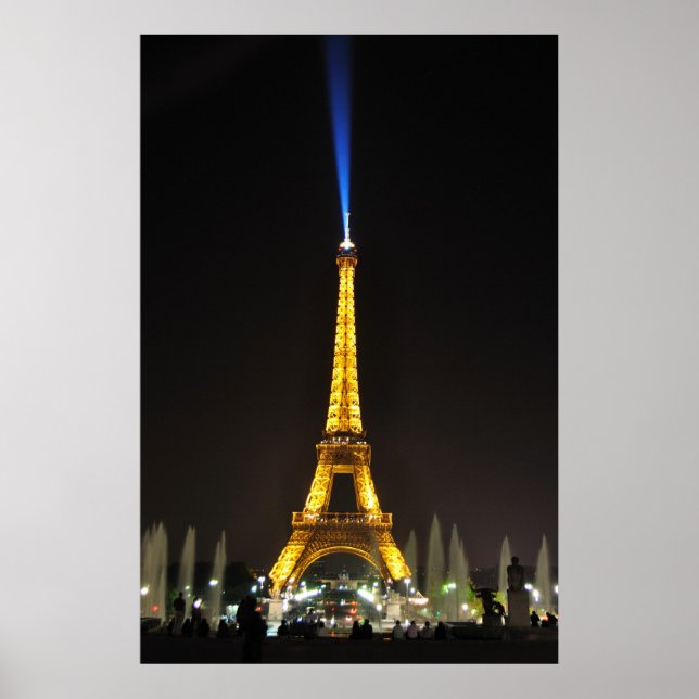 Pôster Effiel por Noite (Frente)