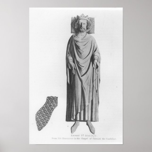 Pôster Effigy do Rei Henrique III (Frente)