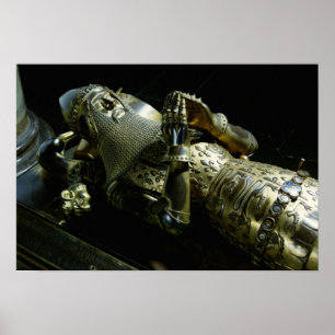 Pôster Efígie de Edward o príncipe preto, 1376