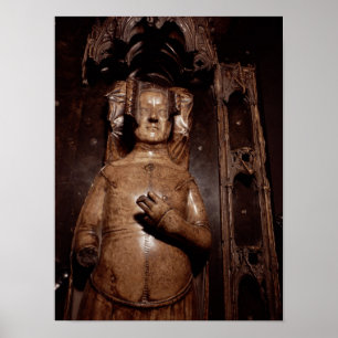 Pôster Efígie de Philippa de Hainault