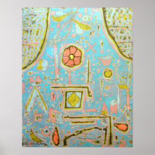 Pôster Eflorescência de Paul Klee