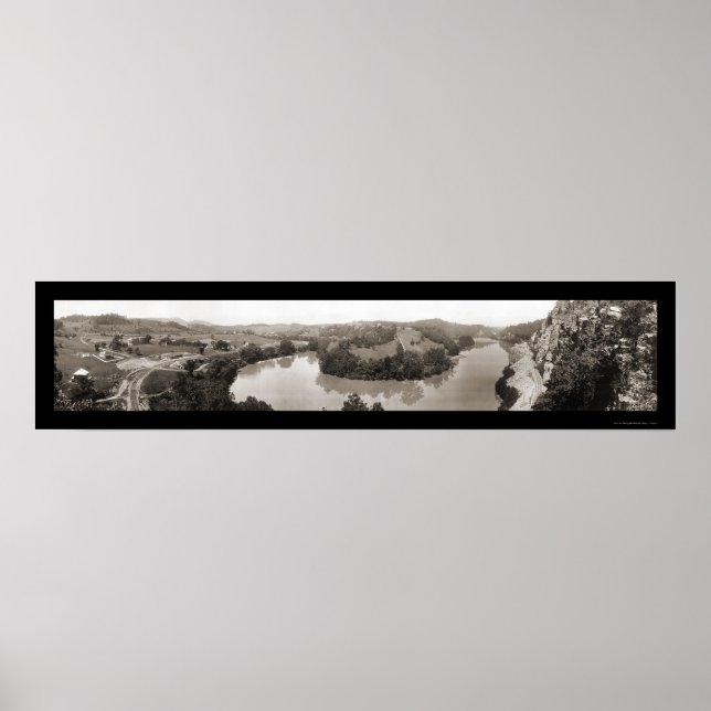 Poster Eggleston Springs VA Photo 1914 (Frente)