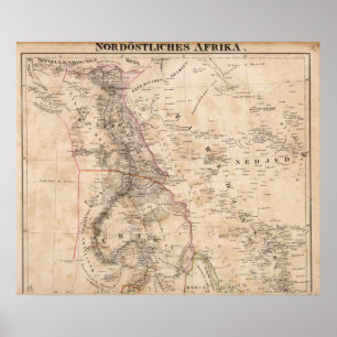 Pôster Egipto, Sudão, África 2