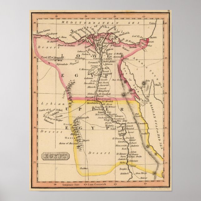 Pôster Egito 2 (Frente)