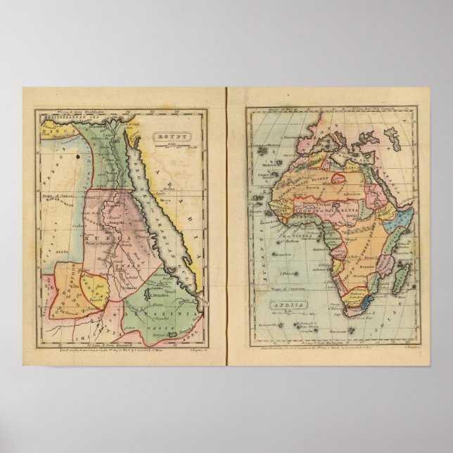 Pôster Egito, África (Frente)