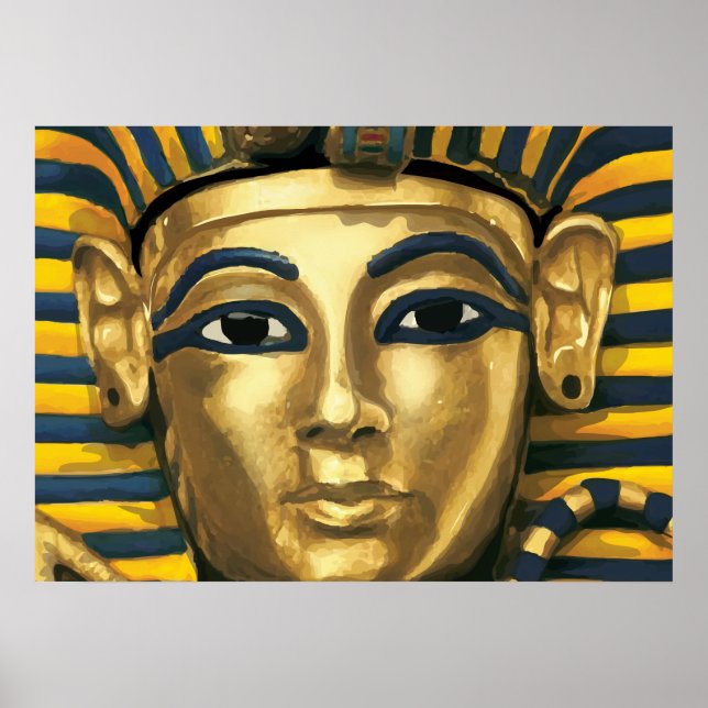 Poster Egito - Tutankhamun (Frente)