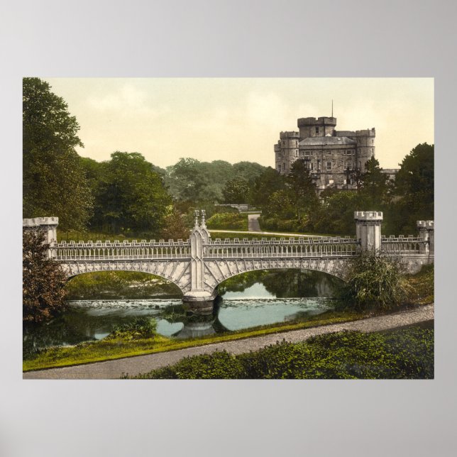Poster Eglinton Castle, Irvine, Ayrshire, Escócia (Frente)