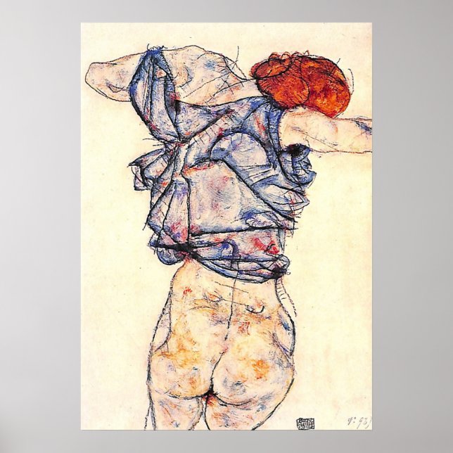 POSTER EGON SCHIELE (Frente)