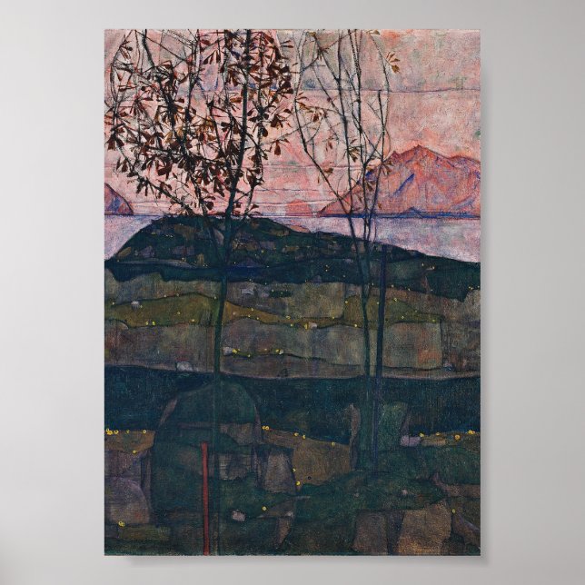 Poster Egon Schiele - Definir Sol (Frente)
