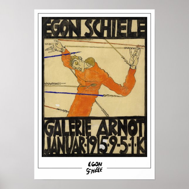 Poster Egon Schiele Fine Art #231-2 (Frente)
