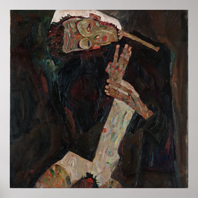 Poster Egon Schiele O Lirista (Frente)