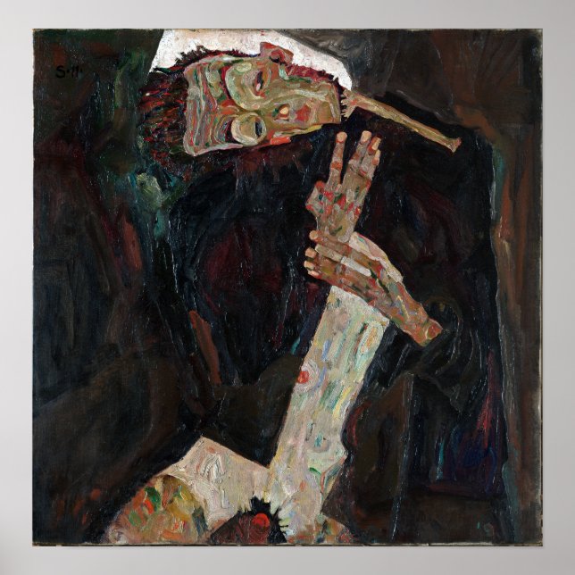 Poster Egon Schiele The Lyricist (Frente)