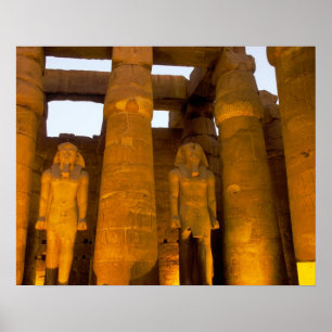 Pôster Egypt, Luxor. Karnack Temple.