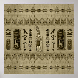 Poster Egyptian Amun Ra - Amun Re Ornament
