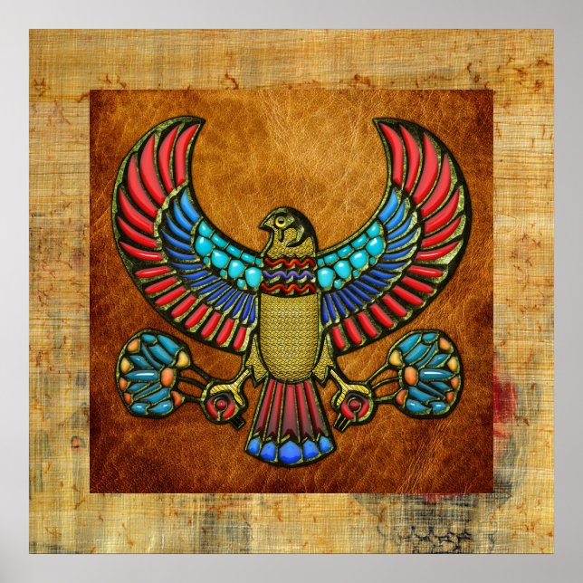 Poster Egyptian Falcon (Frente)