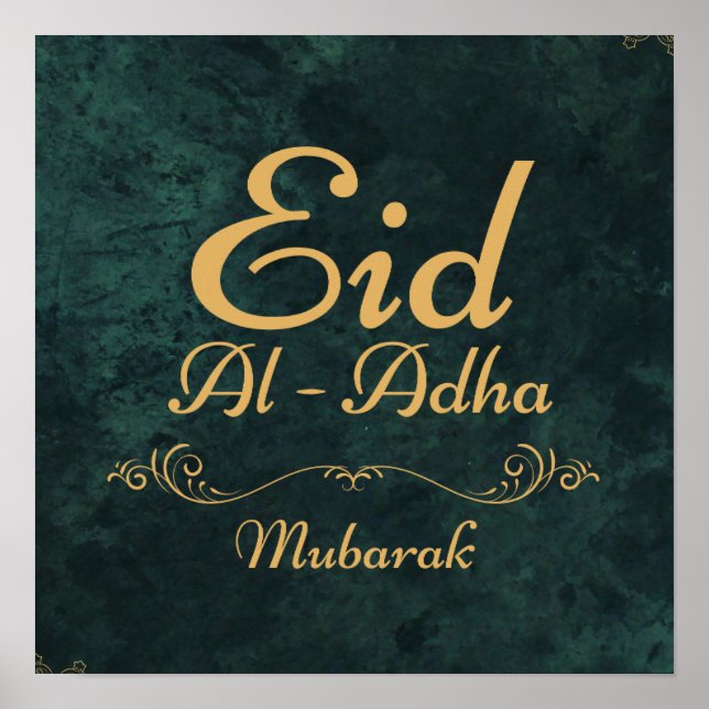 POSTER EID AL ADHA MUBARAK 2025 (Frente)