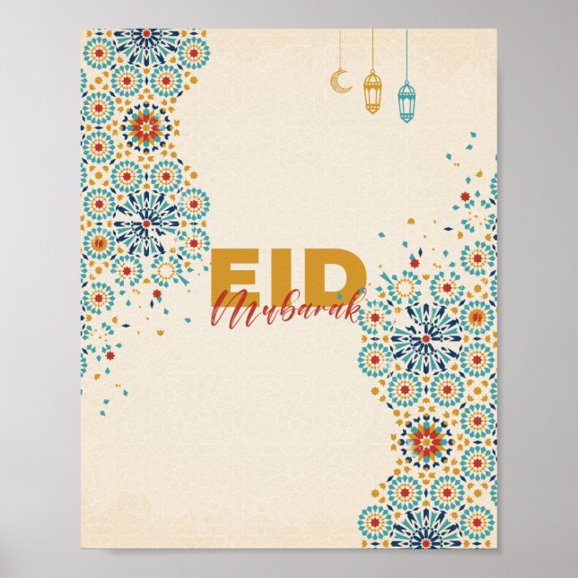 Poster Eid mubarak (Frente)