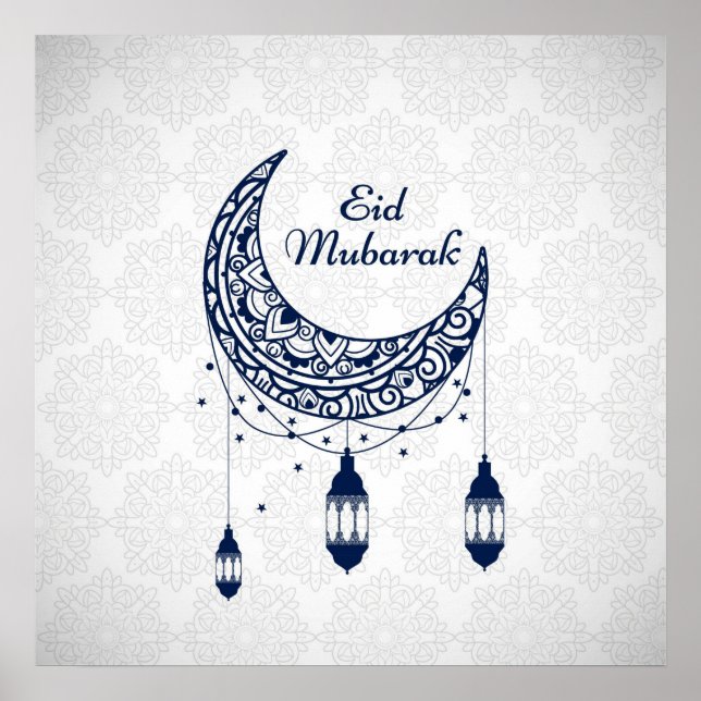 Poster Eid Mubarak (Frente)