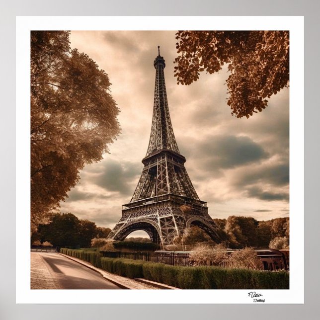 Poster Eiffel (Frente)