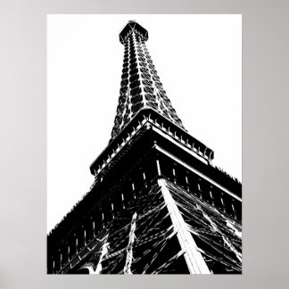 Pôster Eiffel em branco
